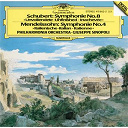 Felix Mendelssohn / Franz Schubert / Giuseppe Sinopoli / The Philharmonia Orchestra - Schubert: symphonie no. 8 / mendelssohn: symphony no. 4