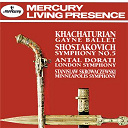 Antal Dor&aacute;ti / Aram Khachaturian / Dmitri Shostakovich / Minneapolis Symphony Orchestra / Stanislaw Skrowaczewski / The London Symphony Orchestra - Khachaturian: gayne ballet music / shostakovich: symphony no. 5