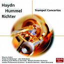 Franz Xaver Richter / H&aring;kan Hardenberger / Johann Nepomuk Hummel / John Wilbraham / Joseph Haydn / L&eacute;opold Mozart / Maurice Andr&eacute; / Michael Haydn - Haydn/hummel/richter: virtuoso trumpet concertos