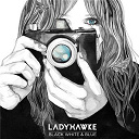 Ladyhawke - Black white & blue