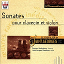 Brigitte Haudebourg / Jean-Jacques Kantorow - Saint-georges : sonates pour clavecin et violon