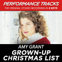 Amy Grant - Grown-up christmas list (performance tracks) - ep